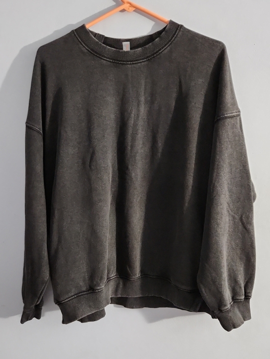 Free People Tops - Free People Playbook Tunic Sweatshirt Black Small NWoT